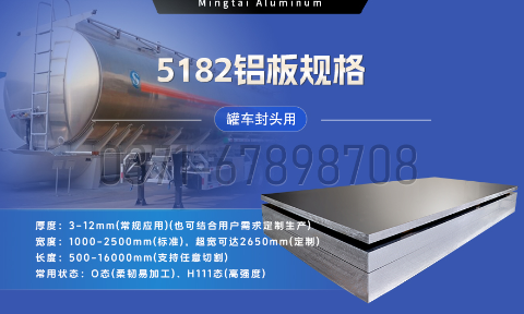 明泰鋁業(yè)：以5182鋁板賦能罐車制造，引領輕量化與安全新標桿